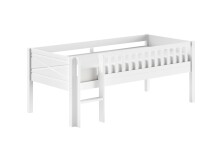 Kinderbett >Scott< mit Rollrost, 90x200cm, in...