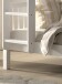 Etagenbett >Buche Massiv< Rollrost, 2x 90x200cm, Buche massiv weiß - 207,5x175,4x104,9cm (B/H/T)