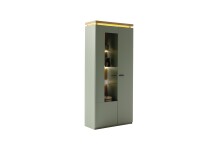 Stauraumvitrine >MONIZ< 2 Türen, LED, in...