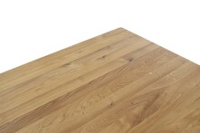 Esstisch >ETNA< FSC-Massiv-Holz, Ast-/Balkeneiche Wildeiche geölt - 200x77x100 (BxHxT)