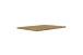 Esstisch >TABLES< Artisan Eiche Dekor, U-Metallgestell rohstahl - 160x74,7x90cm (BxHxT)