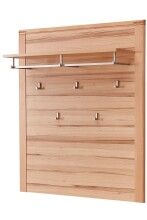 Garderoben-Set >Nature One< (4-teilig) in Kernbuche, teilmassiv - 164x193x40cm (B/H/T)