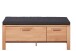 Garderoben-Set >Nature One< (2-teilig) in Kernbuche - 120x205x40 (BxHxT)