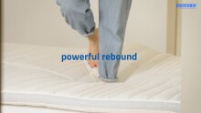 Breathair® Topper 90x200 cm | Waschbar & Atmungsaktiv