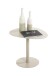Beistelltisch >59139< in grau (Kaschmirgrau) - 51x42x41 (BxHxT)
