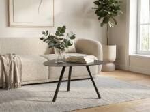 Couchtisch >Mira 3< aus Metall, in anthrazit -...
