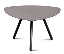 Couchtisch >Mira 3< aus Metall, in anthrazit - 60x35x60 (BxHxT)