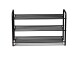 Schuhregal >Bock< in schwarz, Metall schwarz - 80x51x30cm (BxHxT)