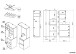 Mehrzweckschrank-Set >Laundry 1< in Eiche Dekor / Weiss - 268x184x67cm (BxHxT)