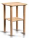 Beistelltisch >Dill 2< in Wildeiche , Massivholz - 40x60x40cm (BxHxT)