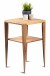 Beistelltisch >Bell 1< in Wildeiche, Massivholz - 40x60x40cm (BxHxT)
