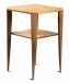 Beistelltisch >Bell 1< in Wildeiche, Massivholz - 40x60x40cm (BxHxT)