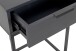 Konsolentisch >54858< in anthrazit, schwarz - 40x60x40cm (BxHxT)