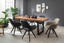 Schalenstuhl >ASELLA< in cappuccino - 56x86x64 (BxHxT)