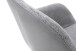 Schalenstuhl >ASELLA< in Lichtgrau, Stoffmix Fantasy/ Arizona - 56x86x64 (BxHxT)