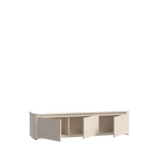 Lowboard >BREATHTAKER< 3 Türen, in Sandfarbig - 168x41,5x41,3cm (BxHxT)