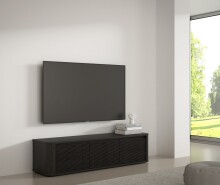 Lowboard >BREATHTAKER< 3 Türen, soft-close, Cabezone Eiche Dekor - 168x41,5x41,3cm (BxHxT)
