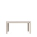 Kulissen-Esstisch >BREATHTAKER< ausziehbar bis 206,6cm, sandfarbig - 160/206,6x72,7x90,4cm (BxHxT)