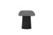 Esstisch >TOBELO< Designergestell, anthrazit marmoriert, Keramik - 180x76x90cm (BxHxT)