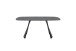 Esstisch >TOBELO< Designergestell, anthrazit marmoriert, Keramik - 180x76x90cm (BxHxT)