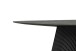 Esstisch >TOBELO< Designergestell, anthrazit marmoriert, Keramik - 180x76x90cm (BxHxT)