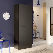 Schuhschrank >NET306< 5 Böden, schwarz -...