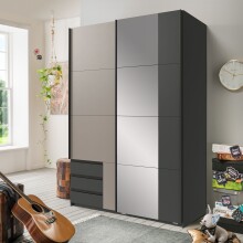 Schwebetürenschrank >Emden< 3 Schübe,...