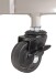 Servierwagen >55189< mit 3 Ablagen,Glas und Kaschmirgrau - 35x79x45 (BxHxT)