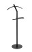 Herrendiener >59521< in schwarz, Metall - 47x111x30cm (BxHxT)