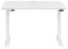 Schreibtisch >e-desk< in weiß- 150x72x72 (B/H/T) elektrisch verstellbar