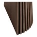 Kulissen-Esstisch >Osaka< 2 Platten, Eiche furnier, smokded-braun - 120/160/200x75cm (D/BxH)