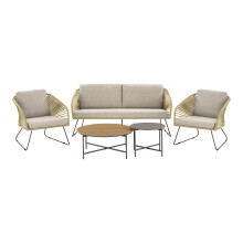 Gartenlounge-Set >Novella< (5-teilig)...