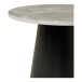 Couchtisch >Brito< in Grau / Schwarz, MDF, Stahl - 45x60cm (HxD)