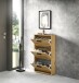 Schuhkipper >See< 3 Klappen, in Eiche Artisan Dekor - 59x103x17cm (BxHxT)
