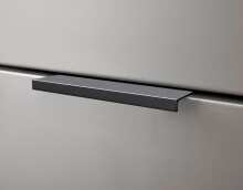 Waschbeckenunterschrank >Denver< 2 Türen, grau matt / Evoke Eiche dekor - 60x60x35cm (BxHxT)