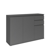 Sideboard >Brest< 3 Türen, 2 Schübe, in...