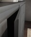 Sideboard >Brest< 3 Türen, 2 Schübe, in anthrazit - 119x84x35cm (BxHxT)