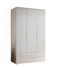 Kleiderschrank >Spice< 3 Türen, 4 Schübe,...