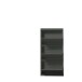 Schuhkipper >Bert< 3 Klappen, 6 paar Schuhe, in anthrazit, Metall - 51x104x16cm (BxHxT)