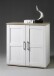 Kommode >Romance< 2 Türen, Sibiu Lärche / San Remo Hell - 93x99x45cm (BxHxT)