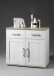 Kommode >Romance< 2 Türen, 2 Schübe, Sibiu Lärche / San Remo Hell - 93x88x45cm (BxHxT)