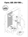 Kompaktgarderobe >Fynn< in Anthrazit / Artisan Eiche Dekor - 223x199x38 (BxHxT)