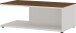 Couchtisch >California< in Kaschmir / Nussbaum-Dekor  - 109x39x59cm (BxHxT)