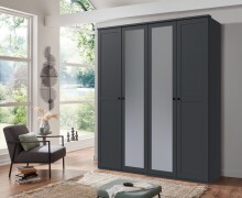 Drehtürenschrank >Chalet< 4 Türen, 2...