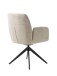 Armlehnstuhl >ROXANA< drehbar, Wipp-Relax-Funktion, Sand, Stoff-Brego - 57,5x88x62cm (BxHxT)