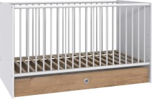 Bettschubkasten >Gotland< in Plankeneiche Nachbildung - 71x17x137cm (BxHxT)