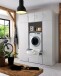 Mehrzweckschrank >MRK Multiraumkonzept< 1 Boden, 1 Stange, in WEISS - 40x185x68cm (BxHxT)