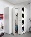 Mehrzweckschrank >MRK Multiraumkonzept< 1 Boden, 1 Stange, in WEISS - 50x185x68cm (BxHxT)