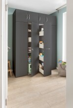 Schrankaufsatz >MRK Multiraumkonzept< in GRAPHIT - 80x40x68cm (BxHxT)