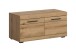 Schuhbank >Scout< 2 Türen, 4 Fächer, Evoke Eciher Dekor - 90x44x40cm (BxHxT)